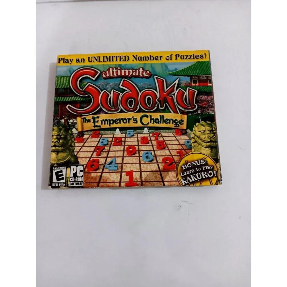 Set Of 4 PC Puzzles & Games